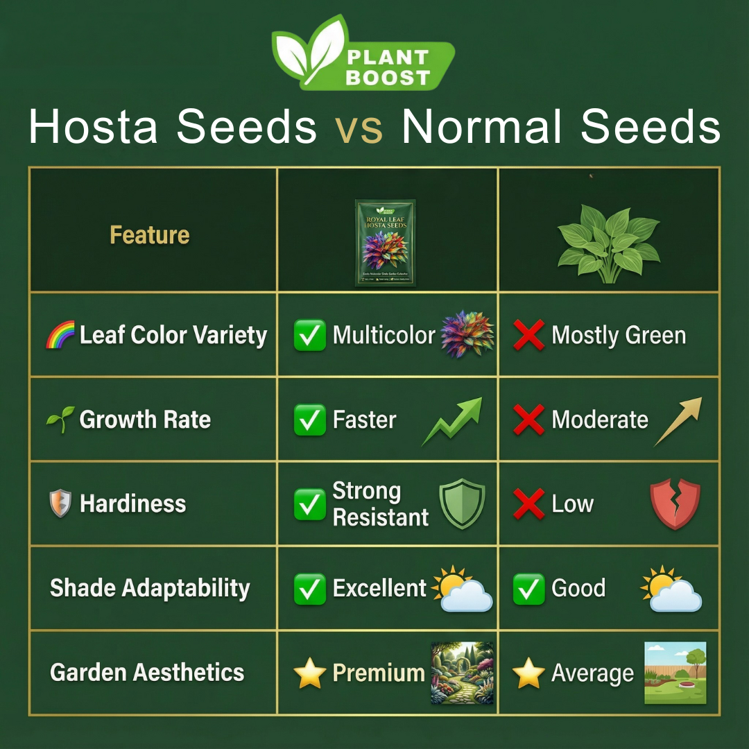 Royal Leaf Hosta Seeds