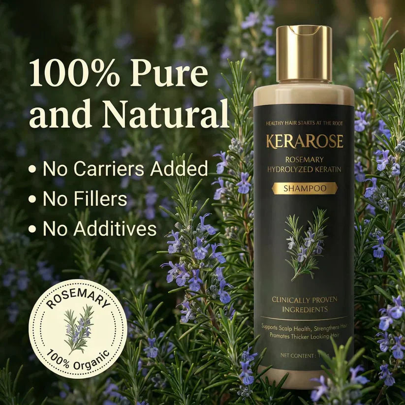 Kerarose Rosemary Shampoo For Hair Growth (Buy 1 Get 1 Free 🔥🔥)